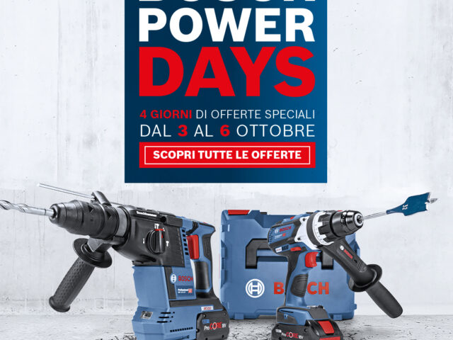 Bosch Power Days Ottobre 2022