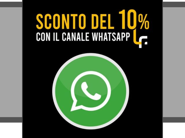 Canale Whatsapp per il negozio LF di Perignano!