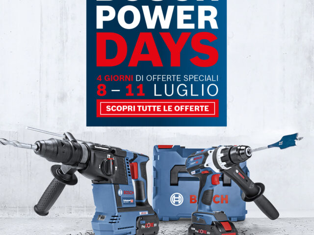 Bosch Power Days: speciale luglio 2024!